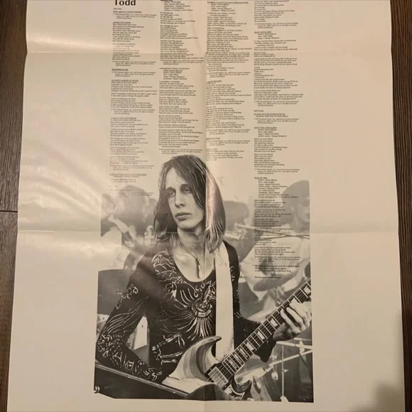Todd Rundgren Dbl LP plus Poster - Picture 8 of 8